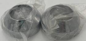 Ft80-ft86 Midwest Motorcycle Supply 27-117 Mc Chrome Fork Boot Caps For Fxwg 84 And Up Softail