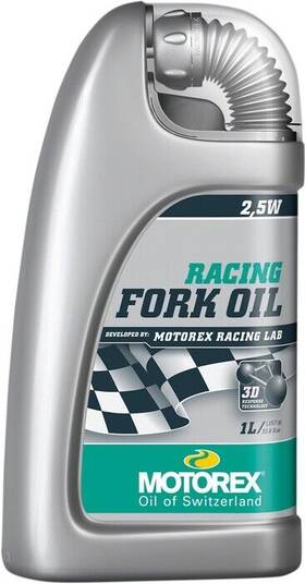 154035 Motorex 306402 Racing Motorycle Fork Oil 2.5w 1l #154035