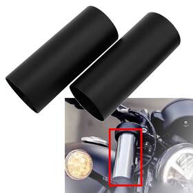 Motorshop168 550728647594 Motorcycle Front Upper Fork Leg Cover Absorber Refitting Decorative For Bobber