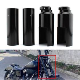 Oginodaisukeusa 320001332192 Upper Lower Fork Cover Tubes Caps Kit For Harley Davidson Dyna Fxd 06-17 6pcs Us