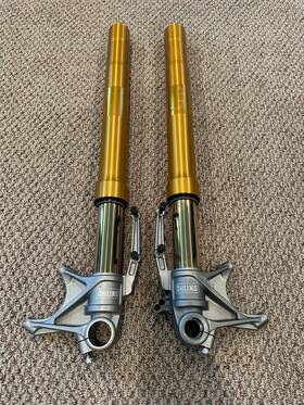 Fl9371 Ohlins Hlins Fl397 Front Forks Ducati Supersport 950s 2020 2024 Oem Low Miles