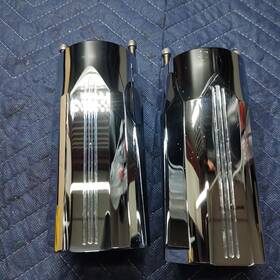 208-0075 Performance Machine Chrome Fork Slider Cover 41mm