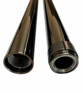 It924slp06 Pro One Performance Black Dlc 41mm Fork Tubes 22.25in L Harley Softail Cvo 14-15