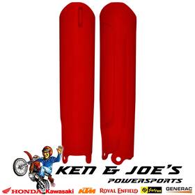 Ptfgt1-r Protech Full Wrap 350 Fork Protectors For Honda Red T1