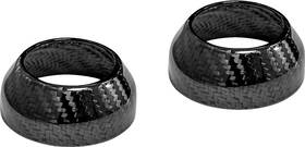 Cf-8-0006 Saddlemen 39mm Carbon Fiber Gloss Fork Covers Fits 1988-22 Harley Sportster Dyna