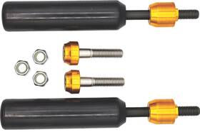 Sf50003 Santoro Fabworx Shock Mount Sliders Fits Harley Dyna And Fat Bob Models