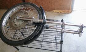 45707-72 Showa Harley 1976-83 Ironhead Sportster Super Glide 35mm Forks Tree Axle