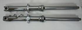 9l2a Showa Harley-davidson Fork Legs Tubes And Sliders Chrome 41mm Single Disc 9l2a Showa Harley-davidson Fork Legs Tubes And Sliders Chrome 41mm Single Disc