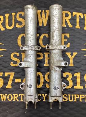 45904-80 Showa H353-50 Oem Harley 35mm Fork Lowers Dual Disc 45903-80 Shovelhead 80 - 83