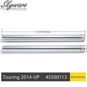 Ift-0002-sky-1123 Skywave Chrome 49mm Inner Fork Tubes For Harley Electra Glide Road King Classic 2014-up
