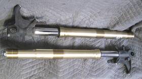 51103-01h00 Suzuki 09161-10009 07 Gsxr600 Front Fork Damper Tube Shock Suspension Straight
