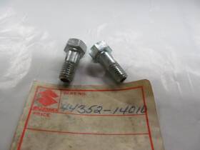 44352-14010 Suzuki Nos New Oem Original T20 Tc250 T10 S32-2 Fuel Petcock Bolt Set