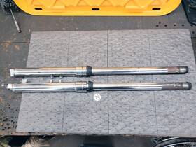 51100-29620-019 Suzuki 1972-75 Tc125 Set Of Front Forks #51100-29620-019