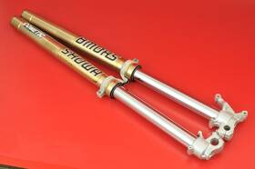 51104-37f90 Suzuki 2005 - 2008 Rm250 Rm 250 Showa 47mm Front Fork Suspension Dampener Set