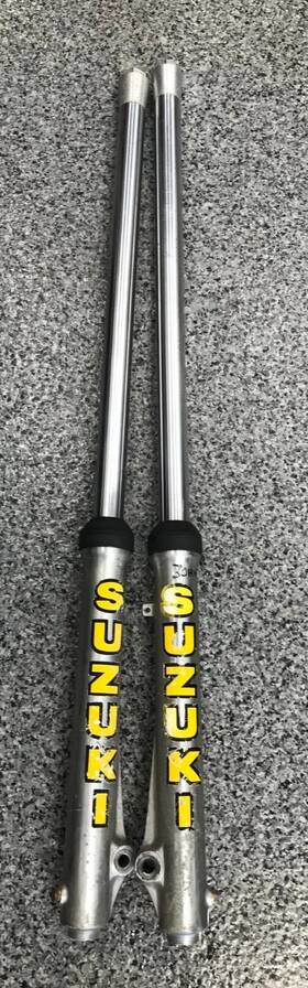 51104-46910 Suzuki Rm80 Forks And Extenders Fits 1977-79 Used P/n