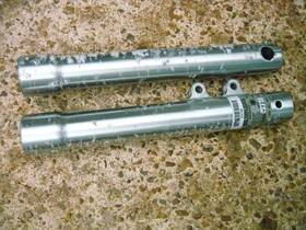51130-24b00 Suzuki 86-19 Ls650 Savage S40 Boulevard Oem Front Fork Tubes Lowers Sliders Pair