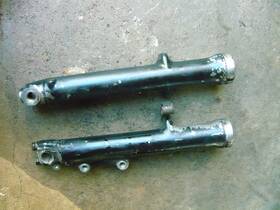 51140-44031 Suzuki 51130-44033 1980-81 Gs250t X Oem Front Fork Tubes Lowers Legs 51140-44031 Suzuki 51130-44033 1980-81 Gs250t X Oem Front Fork Tubes Lowers Legs