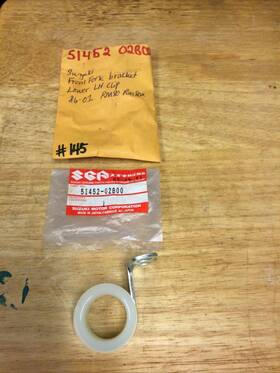 5145202b00 Suzuki Lower Lh Clip Front Fork Bracket Rm80 Rm80x 51452 02b00