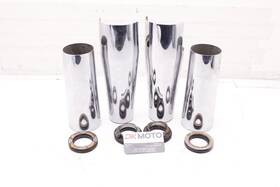 51530-10f70 Suzuki 05 Boulevard C90t Chrome Oem Front Fork Upper And Lower Covers R5.bx3 51530-10f70 Suzuki 05 Boulevard C90t Chrome Oem Front Fork Upper And Lower Covers R5.bx3
