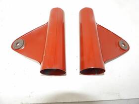 551540-11012 Suzuki 51530-11012 2 New Nos 1969 T20 Tc250 Set Of Fork Ears 551540-11012 Suzuki 51530-11012 2 New Nos 1969 T20 Tc250 Set Of Fork Ears