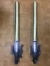 T2041449 Triumph Street Triple Front Fork Tubes Bent Suspension Oem