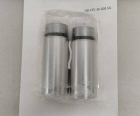 Hd-fte-39-300-sil-sk-0109 Tarazon 39mm Fork Tubes 3 Inch Extensions Aluminum For Harley Sportster 883 1200 Dyna Glide