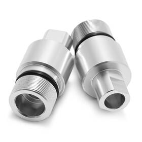Hd-fte-41-100-sil-efb-0328 Tarazon 41mm Fork Tubes 1 Inch Extensions Riser For Harley Road Tour Glide Fltr Fltcu Fltri