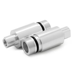 Hd-fte-41-201-sil-efb0411 Tarazon 41mm Fork Tube 2 Inch Extension For Harley Softail Heritage Flst 87-17 Fxstc 86-10
