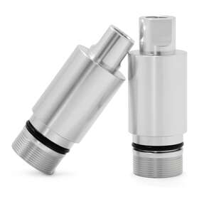 Hd-fte-41-201-sil-hy2-0325 Tarazon 41mm Fork Tube 2 Inch Extension For Harley Fat Boy Flstf 90-17 Flstfb 10-16 Flstfbs