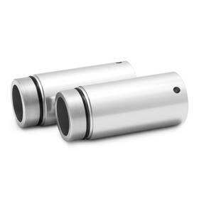 Hd-fte-49-305-sil-ca-0616 Tarazon 49mm Fork Tubes 3.5 Inch Extensions Riser For Harley Dyna Street Bob Low Rider 06-up