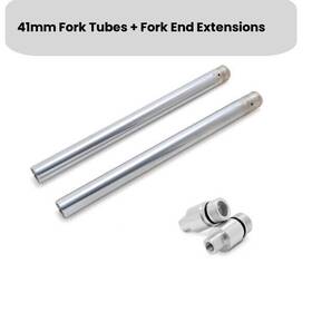 Ift-0001-fte-41-101-efb-1203 Tarazon 41mm Fork Tubes With 1 Inch Extensions For Harley Touring Electra Glide Road King Flhr