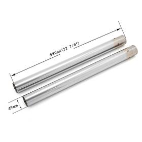 Ift-0011-efb-0130 Tarazon 49mm 22 7/8 Inch Suspension Fork Tubes For Harley Touring Road Glide Fltrx 2017-2023