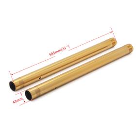 Ift-0012-gol-efb-0920 Tarazon For Harley Chrome Gold 43mm Inverted Fork Tubes Fat Bob Fxfb 18-20 Fxfbs 18-23