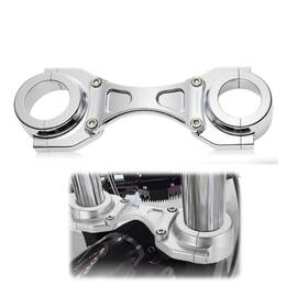Tigersgate Tigwjj047 Front 49mm Fork Brace For 2018-up Harley Softail Street Bob Low Rider Silver
