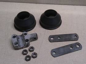 97-4456 Triumph 97-4446 97-4002 Fork Boots Axle Clamp Fender Brackets T140 Tr7