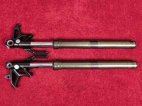 T2043383 Triumph Straight Big Piston Fork Legs L&r Bpf Forks 23-25 Street Triple 765 Rs
