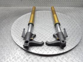 T2044110 Triumph 2008 06-08 Daytona 675 Oem Fork Tubes Suspension Legs Pair Bent