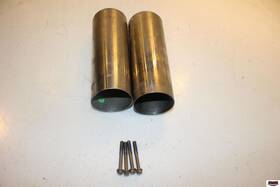 T2045407 Triumph 09 Rocket Ill Front Fork Lower Covers Bottom Guards Shield Cowl