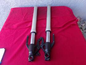T2046803 Triumph Street Triple 765s Front Forks Straight 2018 Oem Nice Frame Id 834443