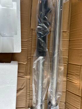 117-256 Ultima 41mm Black Billet 12 Inch Over Stock Fork Softail Fxst Fxstc Dyna Wide