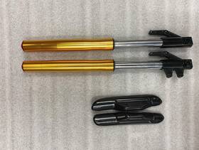 5236-gold Utv Inc New Front Forks 630mm 45/48mm For Razor Mx500 Mx650 Dirt Bike Motorcycle