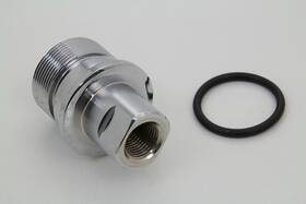 45838-77 V-twin / Colony 8716-1 Inner Fork Tube Plug Chrome For Harley Shovelhead Evolution 1977-up