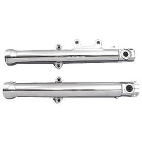 24-0079 V-twin Manufacturing Chrome Lower Fork Sliders -