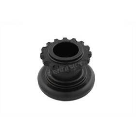 V-twin Manufacturing 24-0156 V-twin Black Springer Fork Stem Cone Nut -