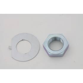 45718-60 V-twin Manufacturing 24-0197 Zinc Fork Stem Nut And Lock Washer Kit -
