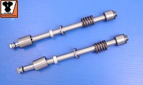 24-0454 V-twin Manufacturing 33.4mm Fork Damper Tubes Shovelhead Dyna Sportster Fx 1971-1972 Xl 1968-1972