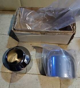 24-0606 V-twin Manufacturing 41mm Fork Boot Cover Chrome Deuce Style Fits Fx 1991-up Free Shipping 24-0606 V-twin Manufacturing 41mm Fork Boot Cover Chrome Deuce Style Fits Fx 1991-up Free Shipping