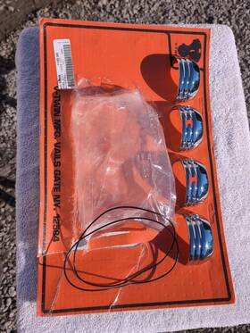 24-1213 V-twin Manufacturing Mfg. Fork Boot Cover Set Chrome 49mm Harley-davidson