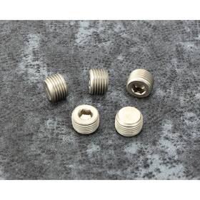 37-0062 V-twin Manufacturing Stainless Steel Fork Lower Leg Drain Plugs -