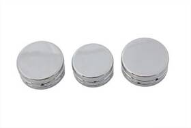 37-9520 V-twin Manufacturing 39mm Fork Stem Nut Cover Flat Top Style